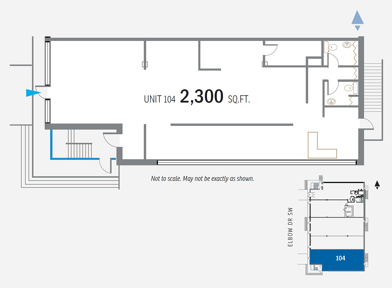 104 - 8408 Elbow Drive Southwest, Calgary, AB floorplan