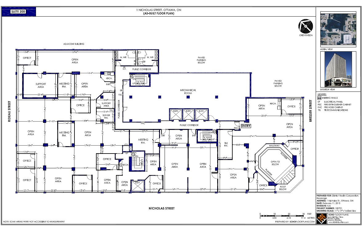 200 - 1 Nicholas Street, Ottawa, ON floorplan