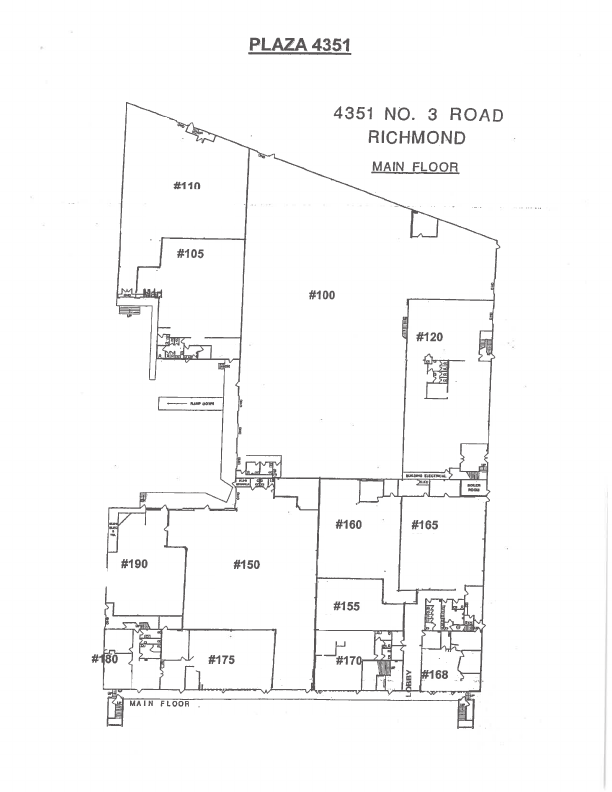 105 - 4351 Number 3 Road, Richmond, BC floorplan