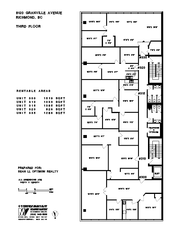209 and 335 - 8120 Granville Avenue, Richmond, BC floorplan