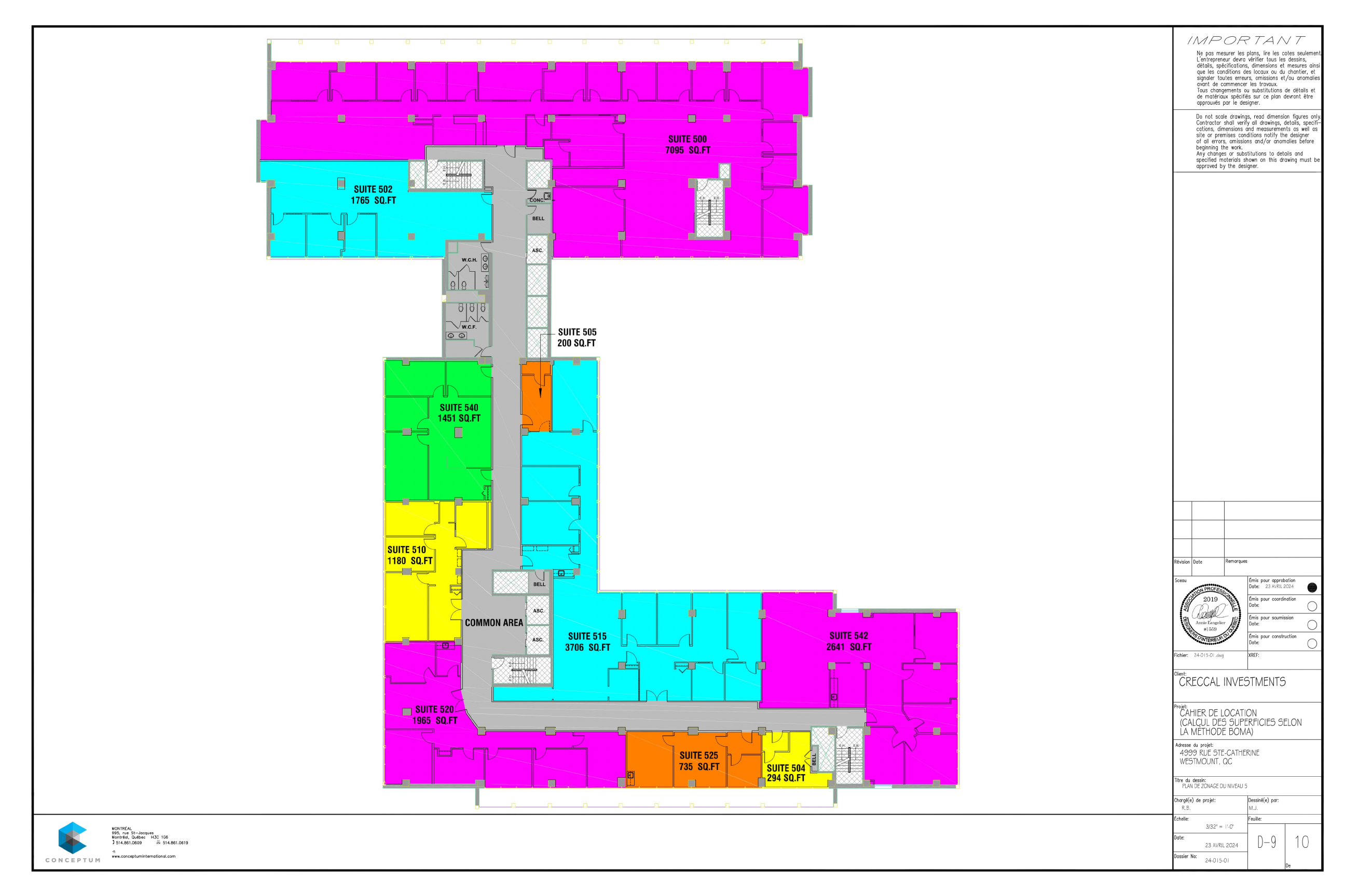 4999 Rue Sainte-Catherine O, Westmount, QC floorplan
