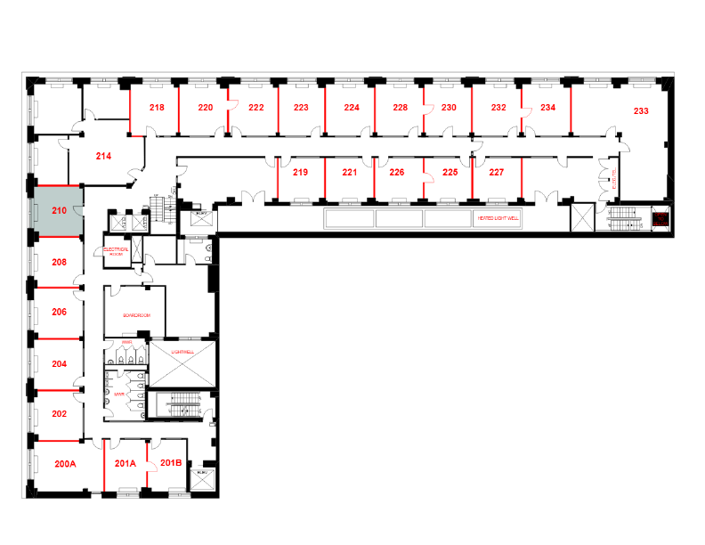 210 - 604 1 Street Southwest, Calgary, AB floorplan