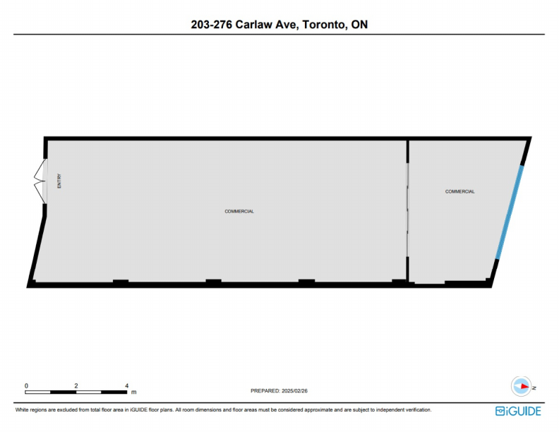 203 - 276 Carlaw Ave, Toronto, ON floorplan