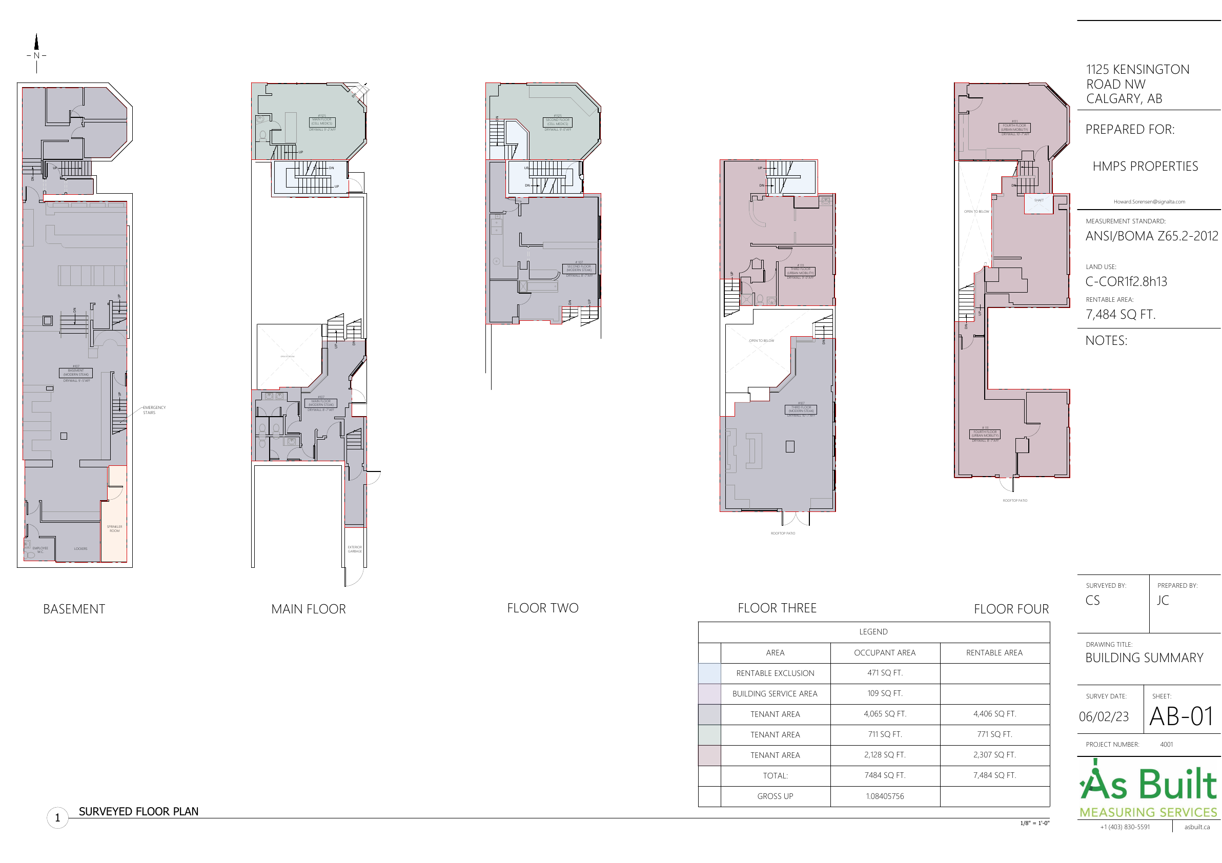 1125 Kensington Road Northwest, Calgary, AB floorplan