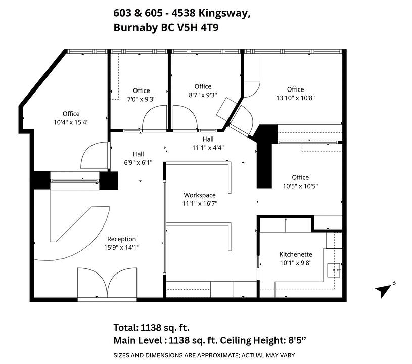 603 - 4538 Kingsway, Burnaby, BC