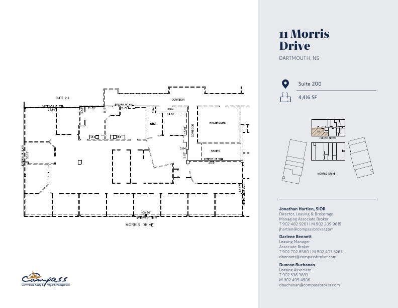 200 - 11 Morris Drive, Dartmouth, NS floorplan