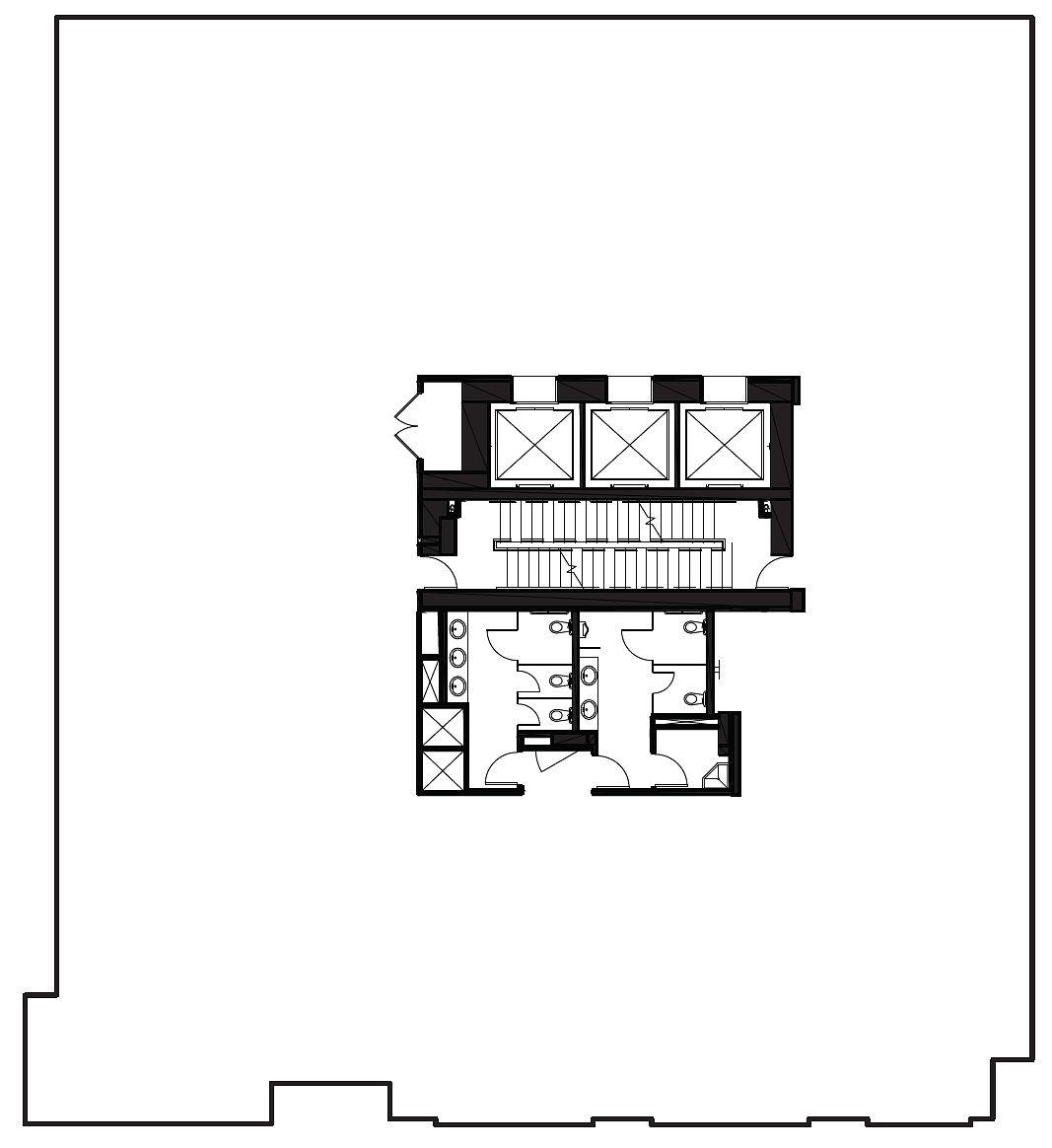 10th Floor - 988 West Broadway, Vancouver, BC floorplan