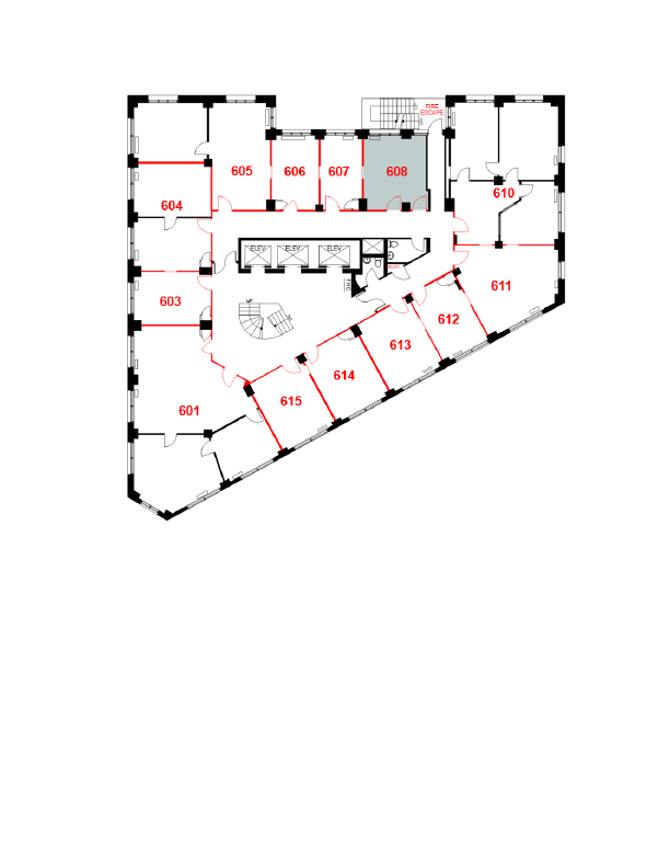 608 - 207 West Hastings Street, Vancouver, BC floorplan