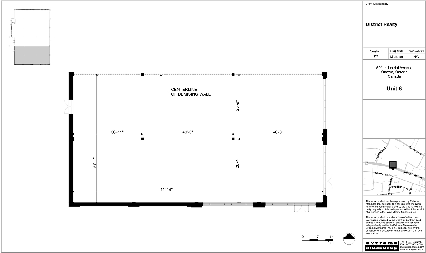 3 - 590 Industrial Avenue, Ottawa, ON floorplan