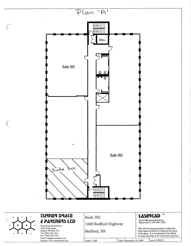 301 - 1600 Bedford Hwy, Bedford, NS floorplan