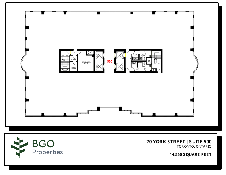 0500 - 70 York Street, Toronto, ON floorplan