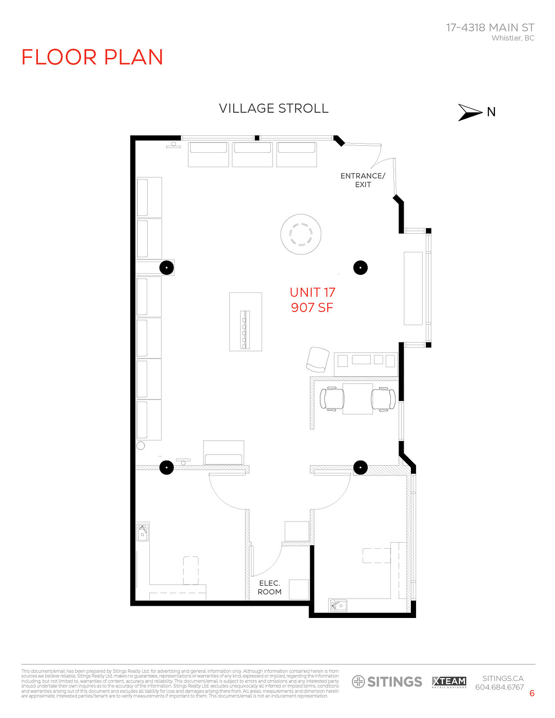 17 - 4318 Main Street, Whistler, BC floorplan