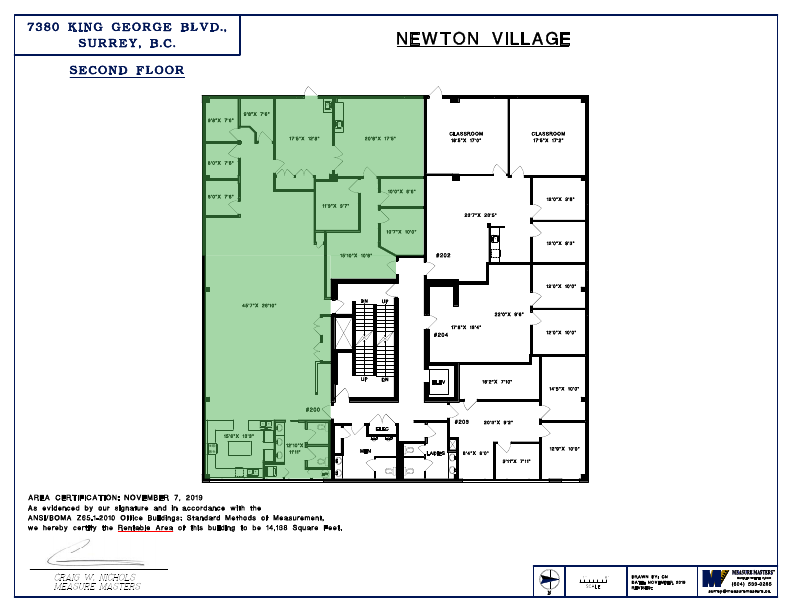 7380 King George Blvd, Surrey, BC floorplan