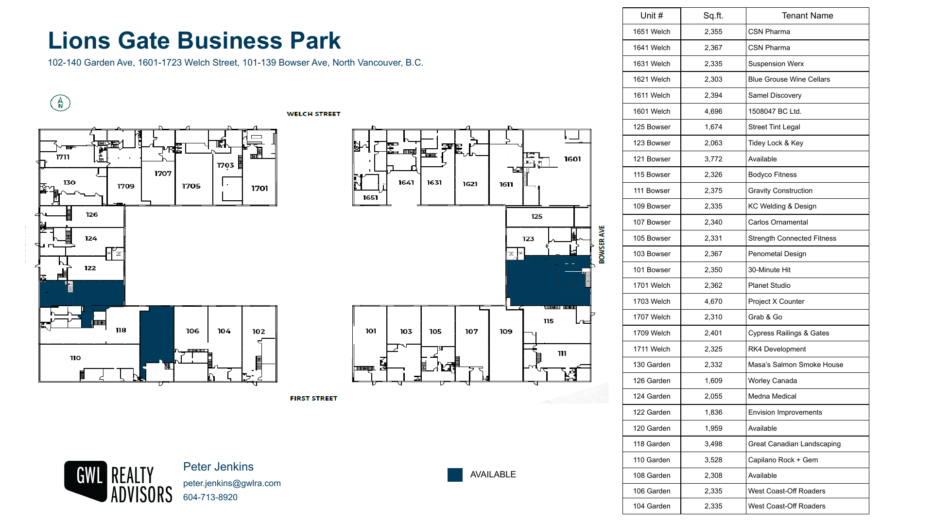121 - 1651 Welch Street, North Vancouver, BC floorplan