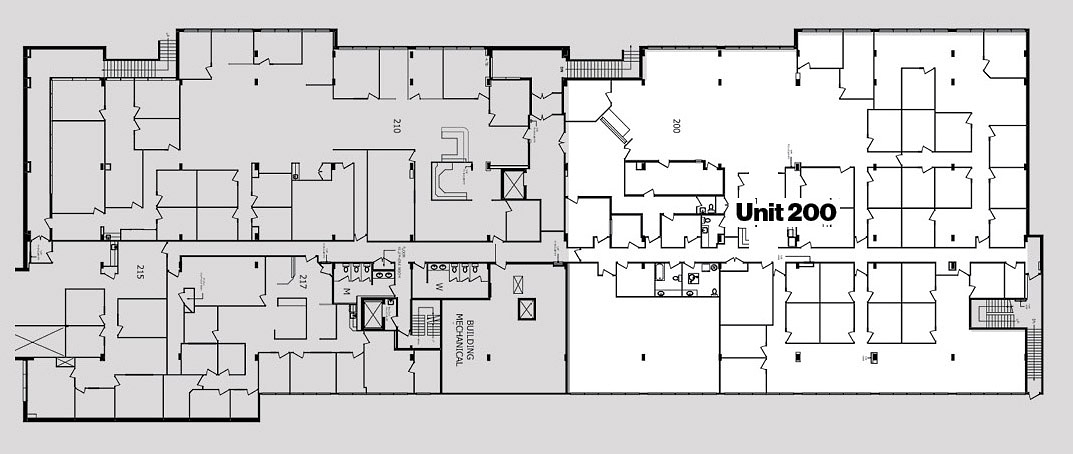 200 - 811 14 Street Northwest, Calgary, AB floorplan