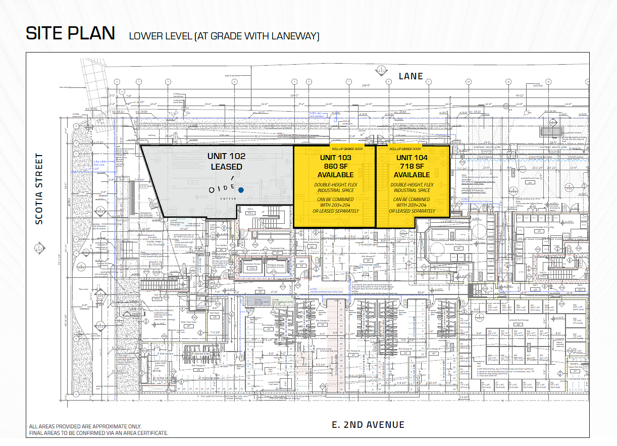Building - 315 East 2nd Avenue, Vancouver, BC floorplan