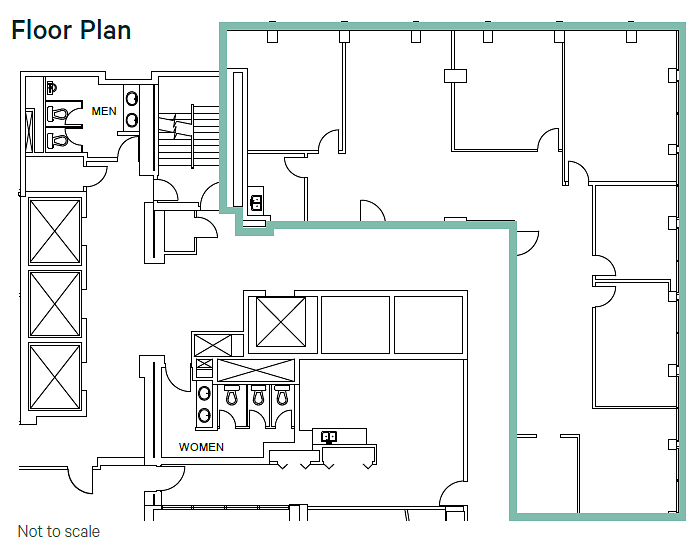 801 - 409 Granville Street, Vancouver, BC floorplan