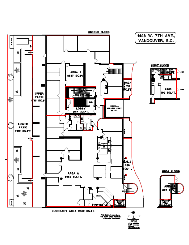 1428 West 7th Avenue, Vancouver, BC floorplan
