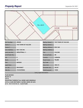 604 1 Avenue Northeast, Vulcan, AB