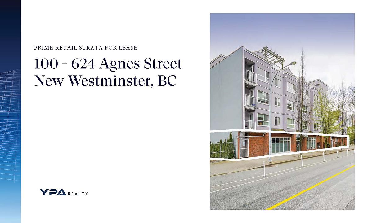 100 - 624 Agnes St, New Westminster, BC