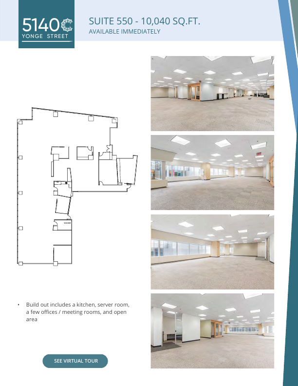 550 - 5140 Yonge Street, Toronto, ON floorplan