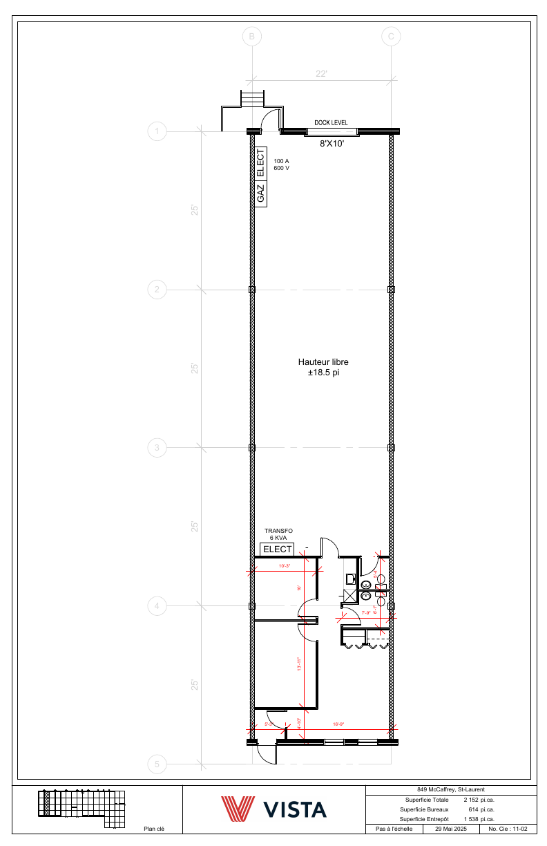 849 Rue McCaffrey, Montréal, QC floorplan