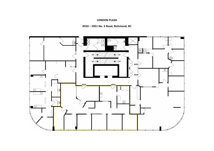 550 - 5951 No. 3 Road, Richmond, BC floorplan
