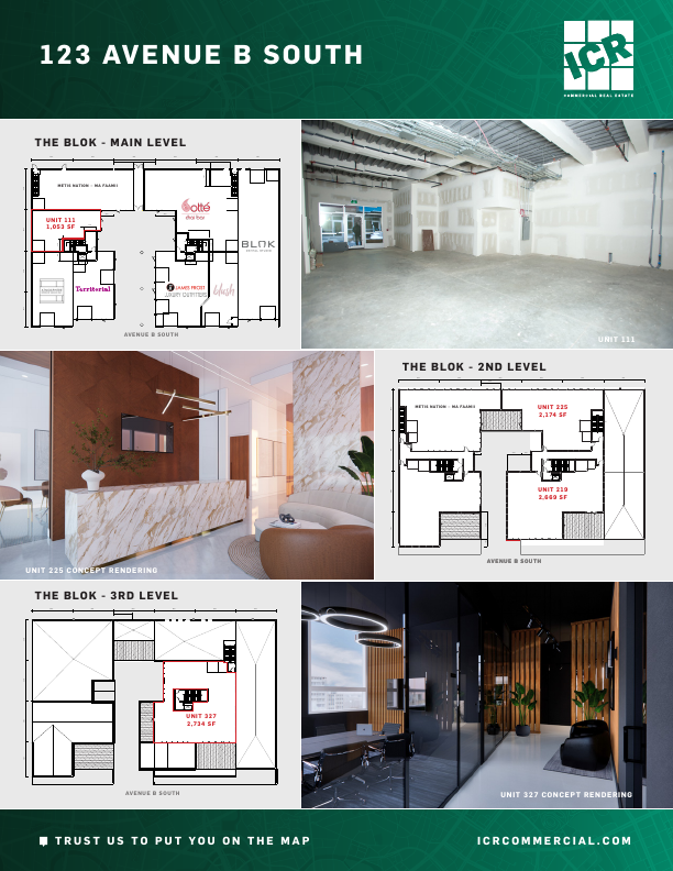 111,219,225 & 327 - 123 Avenue B South, Saskatoon, SK floorplan