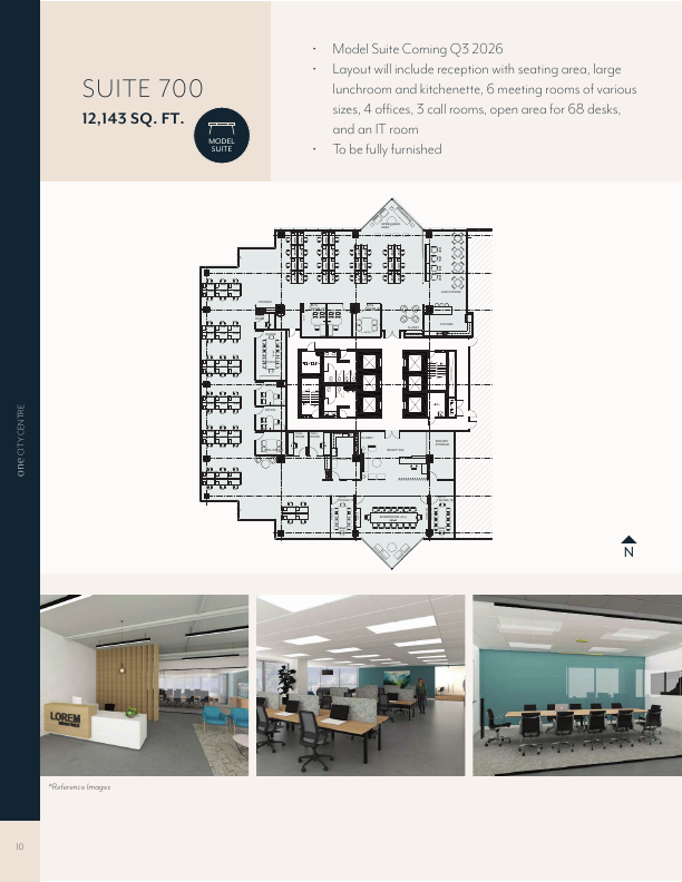 700 - City Centre Drive, Mississauga, ON floorplan
