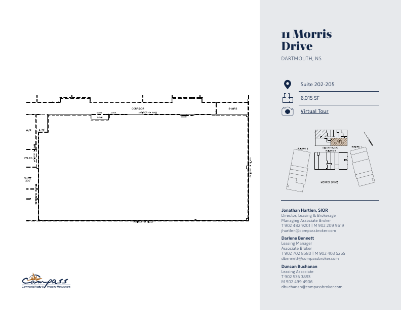 202-205 - 11 Morris Drive, Dartmouth, NS floorplan