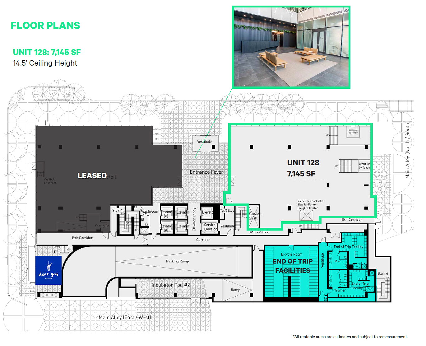 128 - 114 East 4th Avenue, Vancouver, BC floorplan