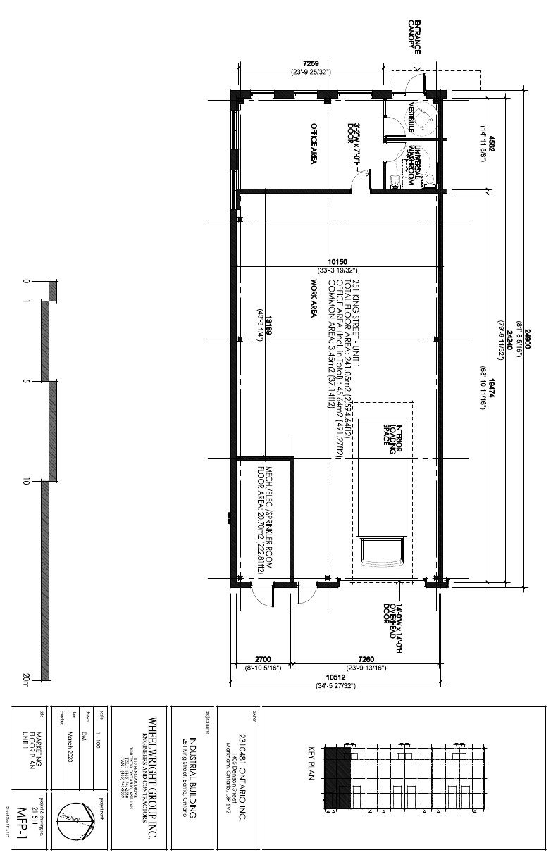 1 - 251 King Street, Barrie, ON floorplan