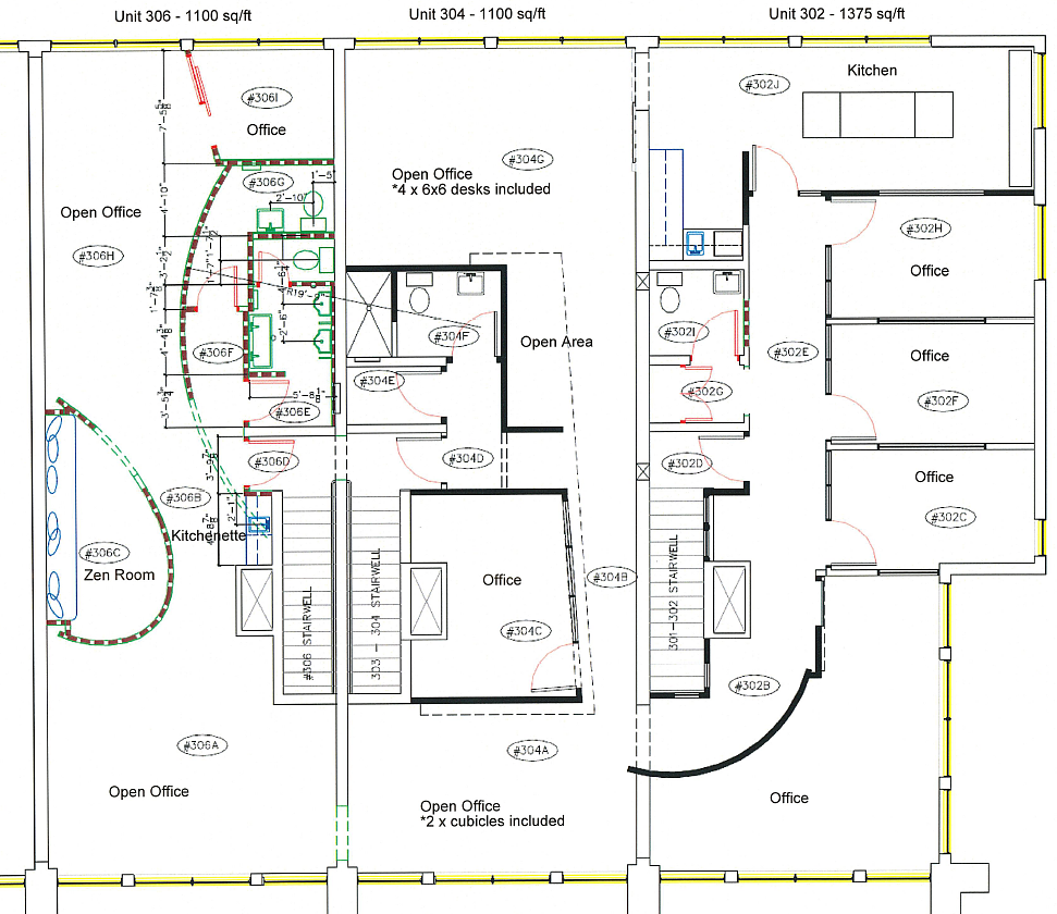 302-306 - 2310 St Laurent Blvd, Ottawa, ON floorplan