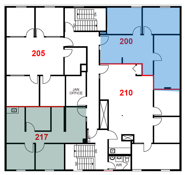 217 - 617 11 Avenue Southwest, Calgary, AB floorplan