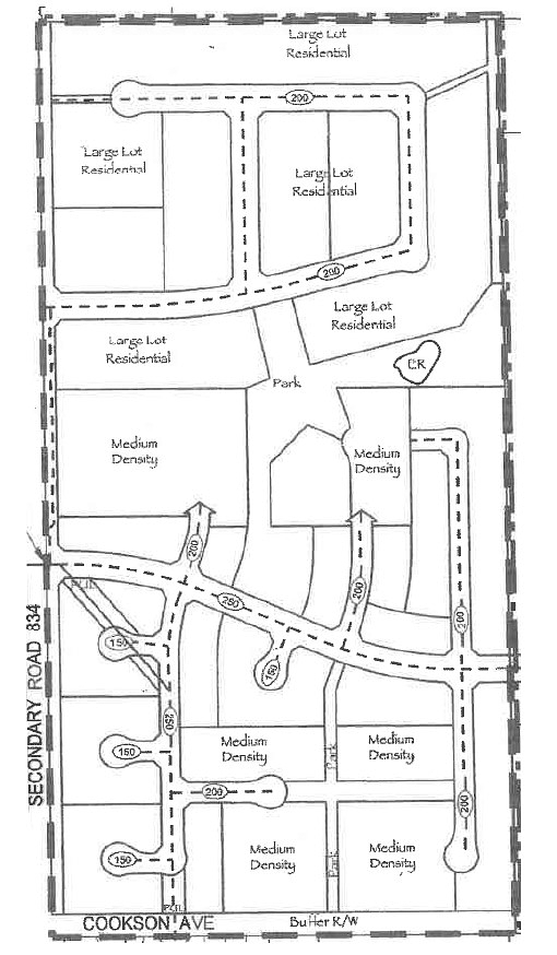 Prime Residential Development Land - Cookson Avenue, Tofield, AB floorplan