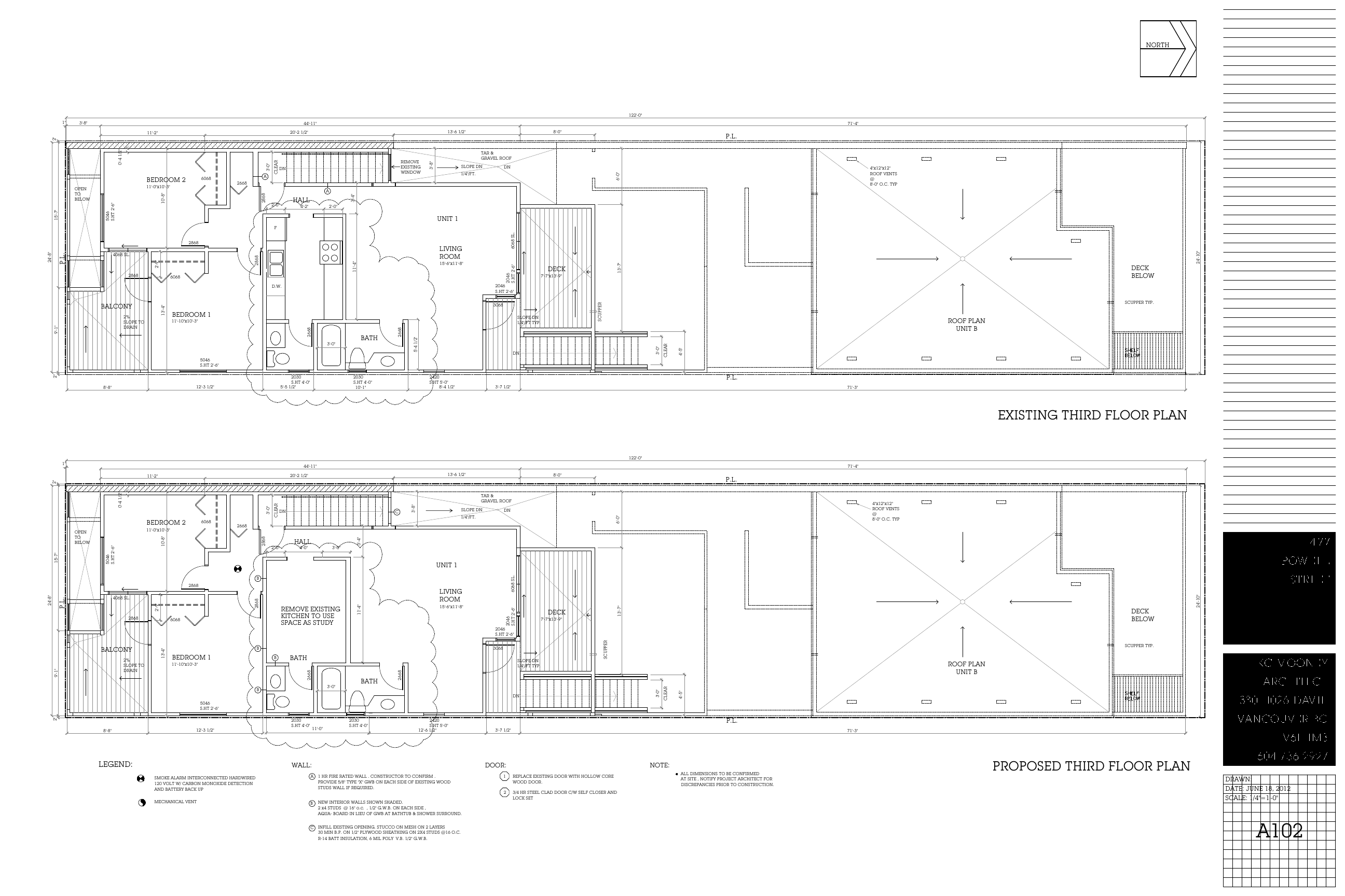 477 Powell St, Vancouver, BC floorplan