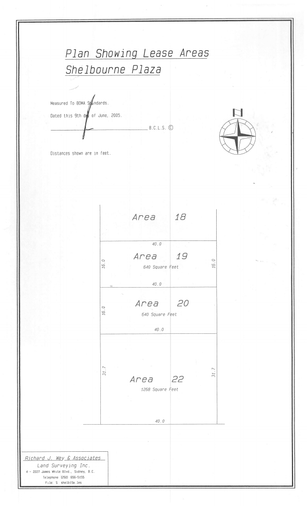 19 - 3601 Shelbourne Street, Victoria, BC floorplan