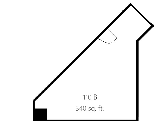 110 B - 910 Government St, Victoria, BC floorplan