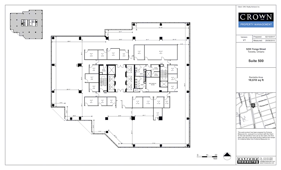 500 - 5255 Yonge Street, Toronto, ON floorplan