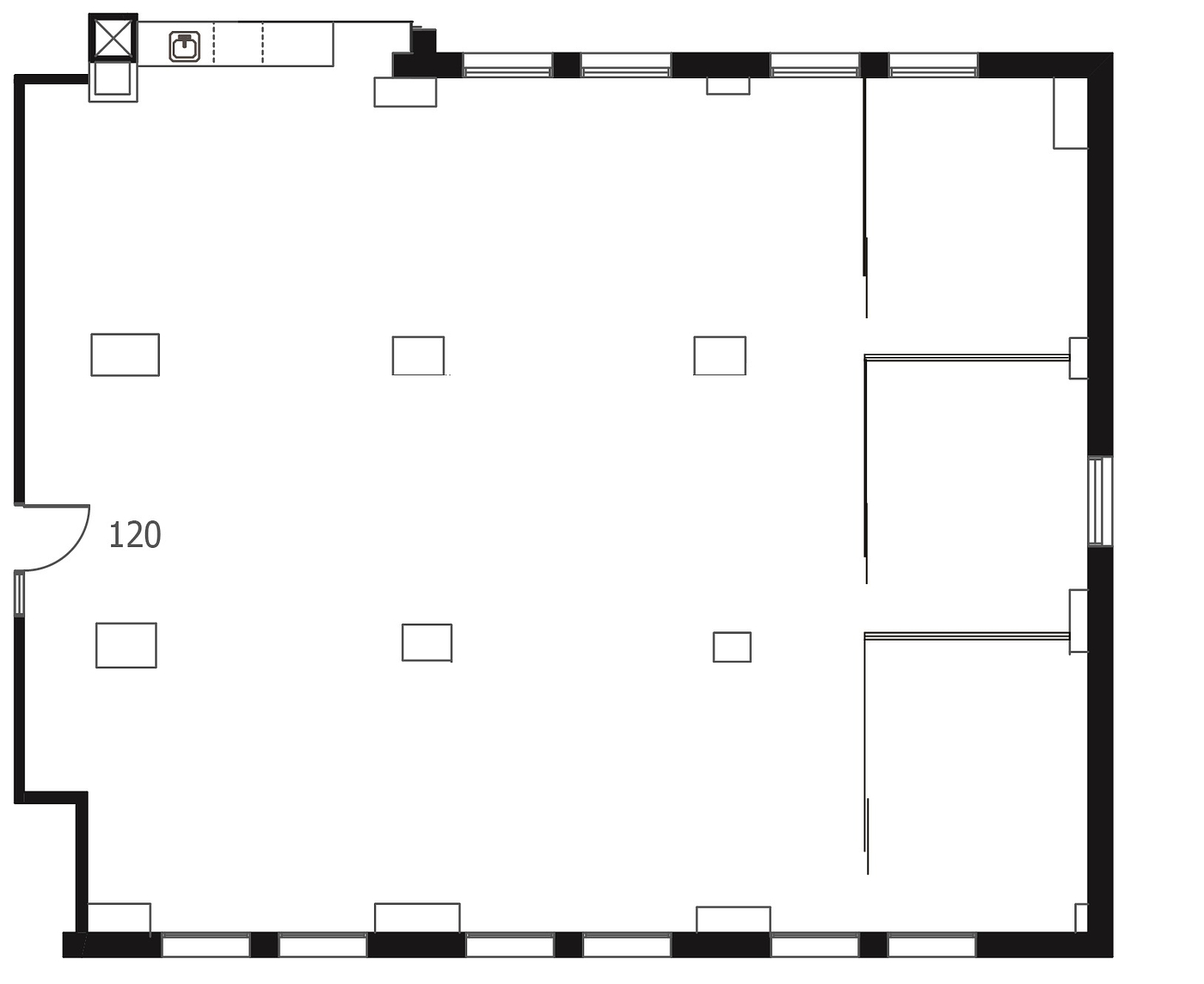 120 - 744 West Hastings Street, Vancouver, BC floorplan