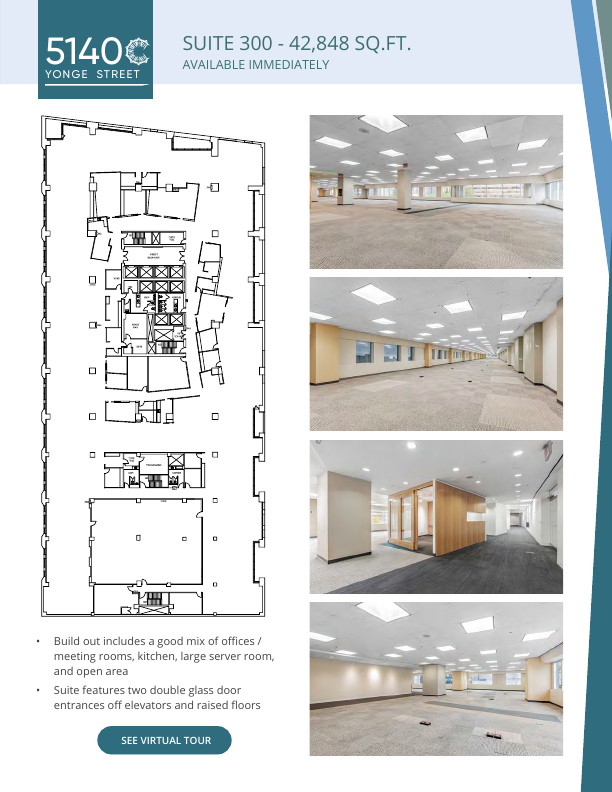 300 - 5140 Yonge Street, Toronto, ON floorplan