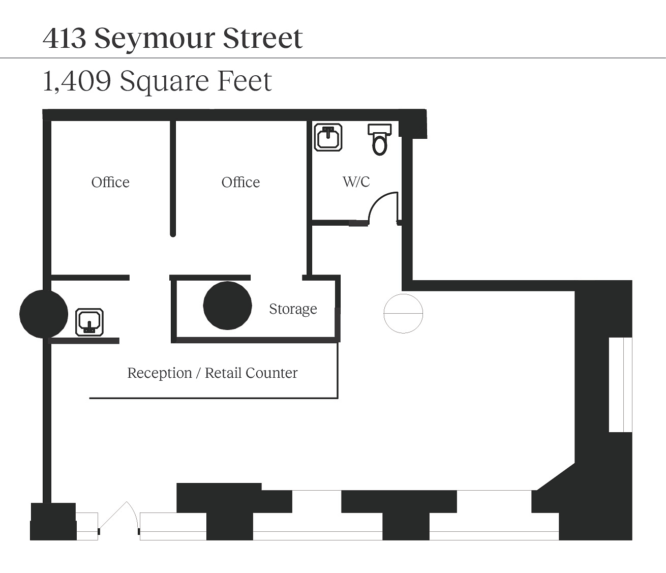 413 Seymour Street, Vancouver, BC floorplan