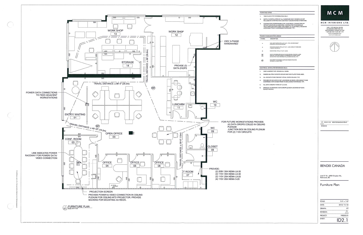 2105/2110/21155 - 6900 Graybar Road, Richmond, BC floorplan
