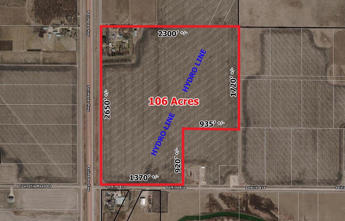 Perimeter Highway & Selkirk Avenue, Rosser, MB