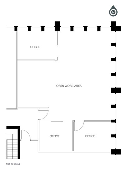 308 - 1155 West Pender Street, Vancouver, BC floorplan