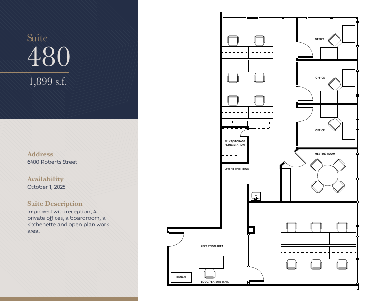 480 - 6400 Roberts St, Burnaby, BC floorplan