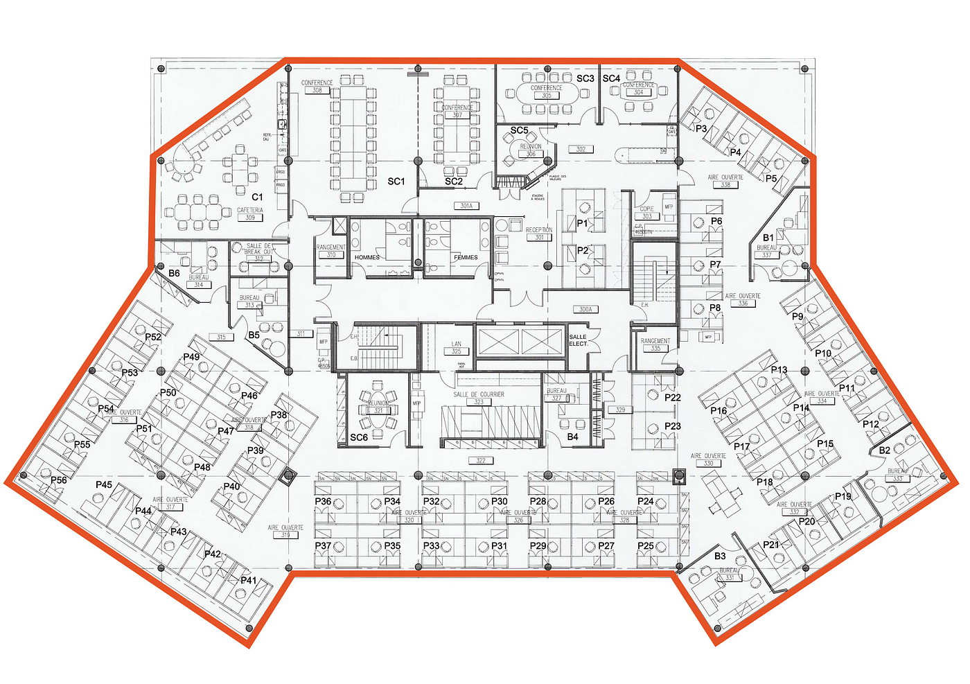 300 - 1570 Rue Ampère, Boucherville, QC floorplan