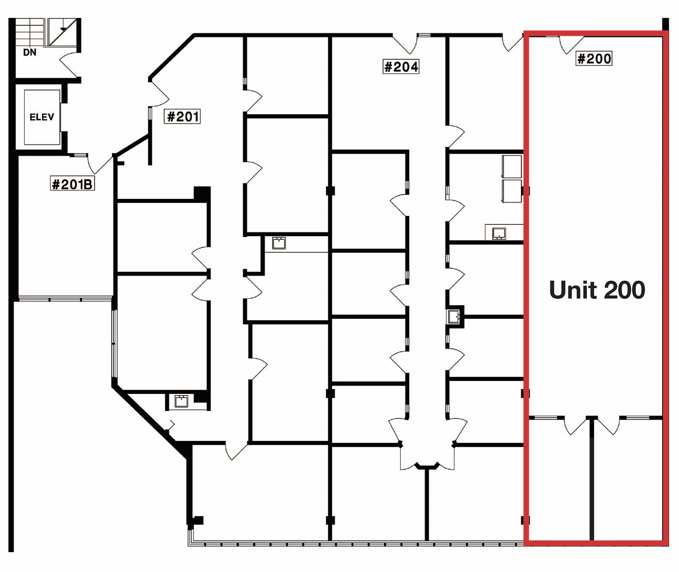 200 - 3077 Granville Street, Vancouver, BC floorplan