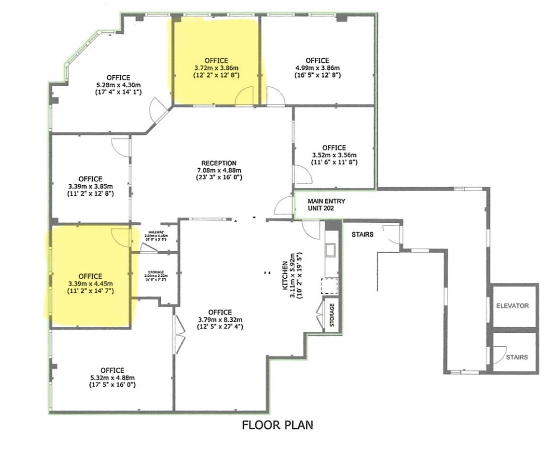 202 - 1201 5 St SW, Calgary, AB floorplan