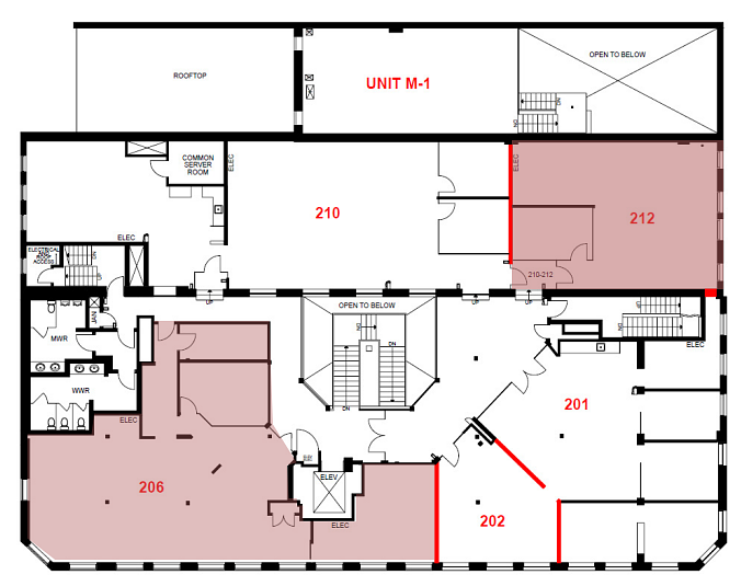 206 - 805 1 Street Southwest, Calgary, AB floorplan